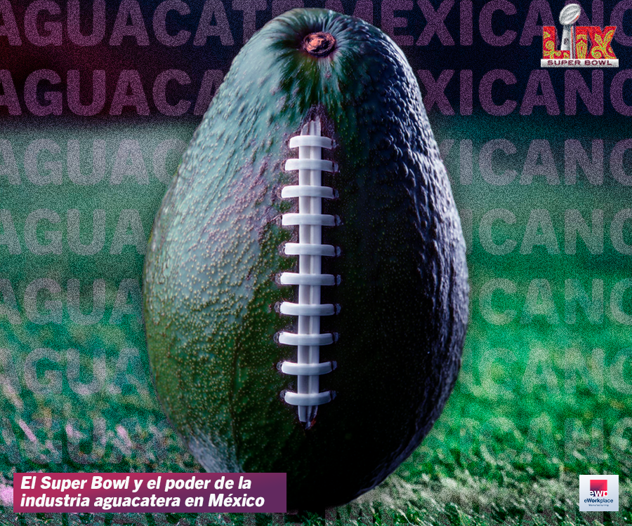 Industria aguacatera en el Super Bowl